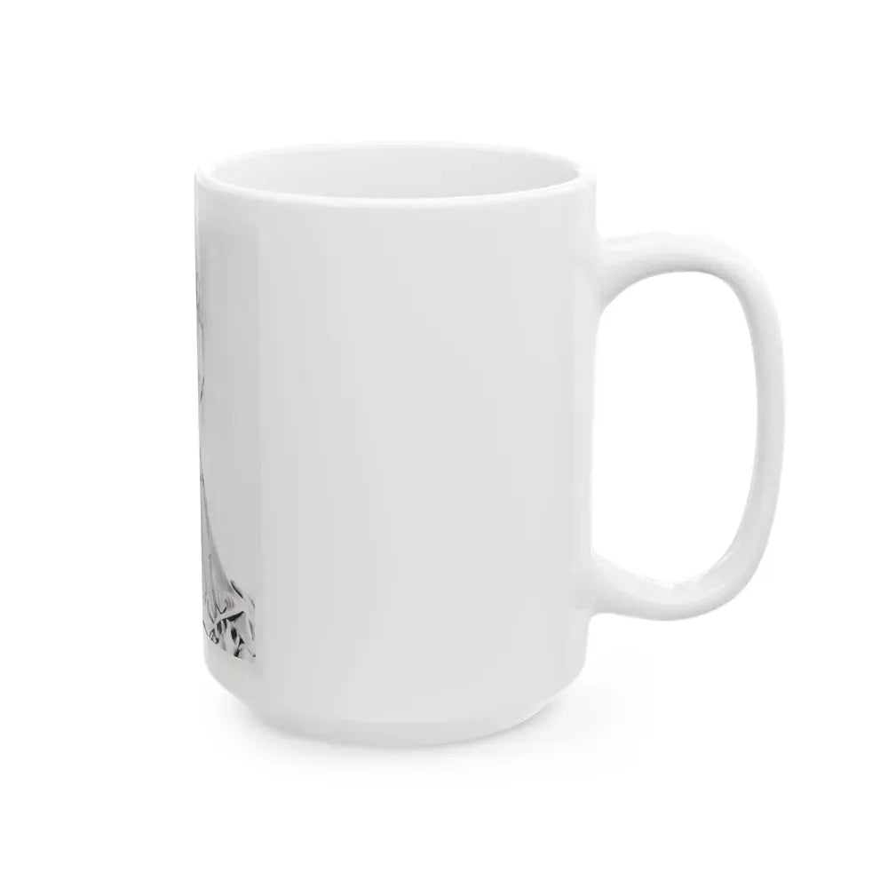 Diana Dors #215 - 8x10 HQ 50's era Re-Print (Vintage Female Icon) White Coffee Mug - Go Mug Yourself