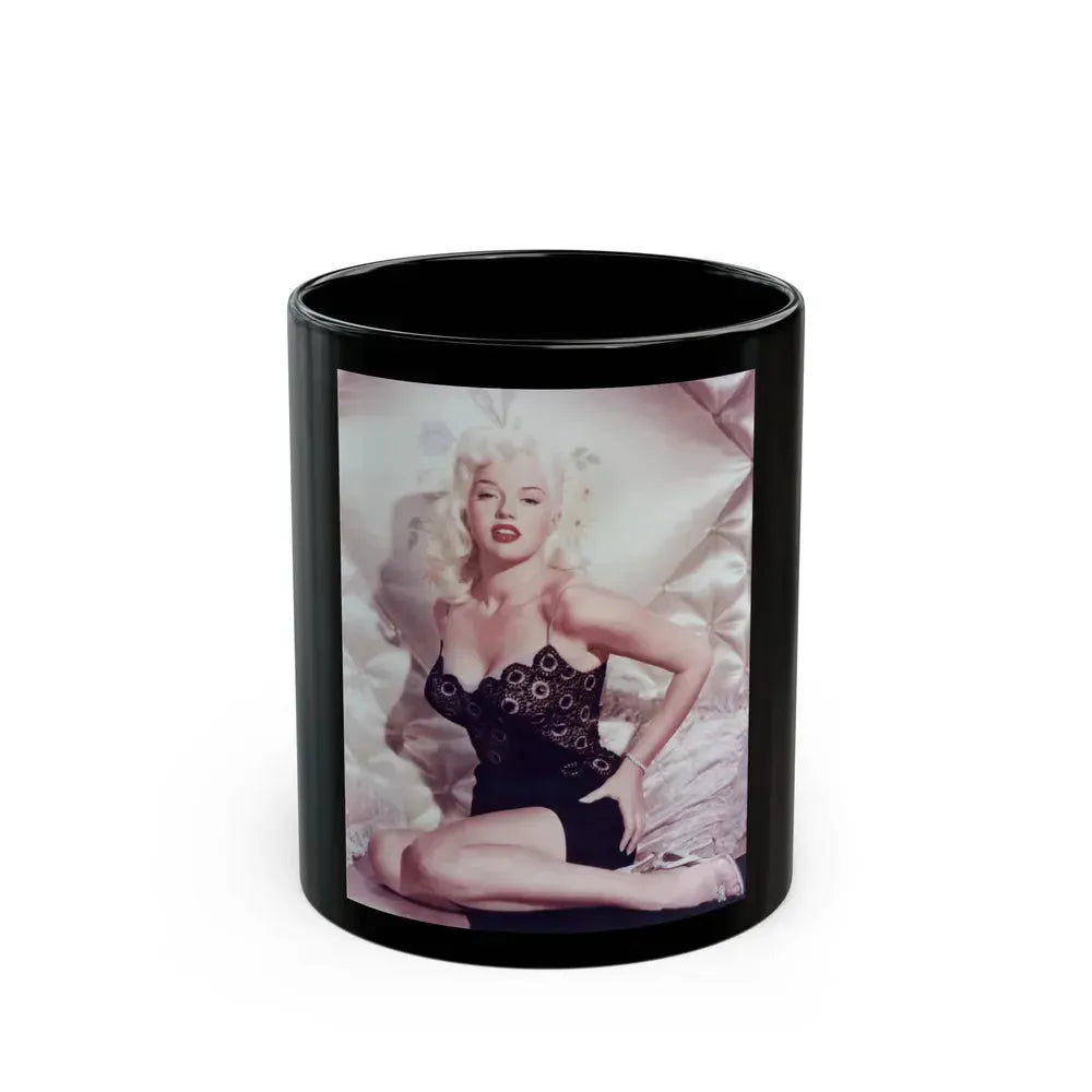Diana Dors #25 1 (Vintage Female Icon) Black Coffee Mug 11oz - Go Mug Yourself