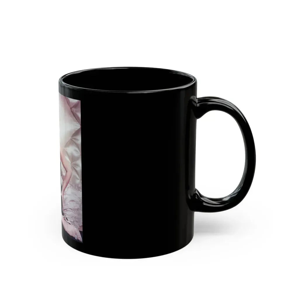 Diana Dors #25 1 (Vintage Female Icon) Black Coffee Mug - Go Mug Yourself