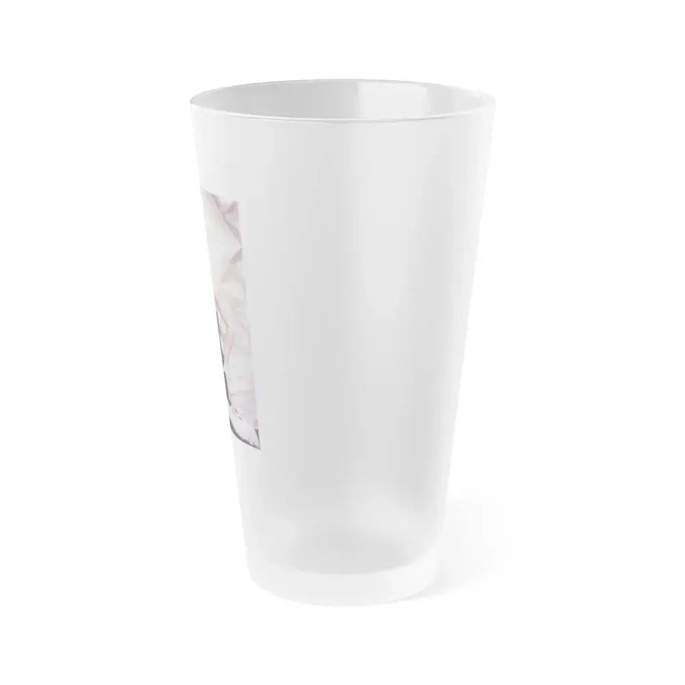 Diana Dors #25 1 (Vintage Female Icon) Frosted Pint Glass 16oz - Go Mug Yourself