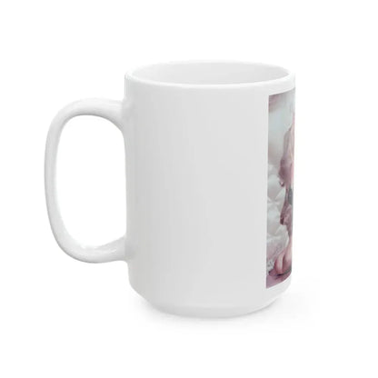 Diana Dors #25 1 (Vintage Female Icon) White Coffee Mug - Go Mug Yourself