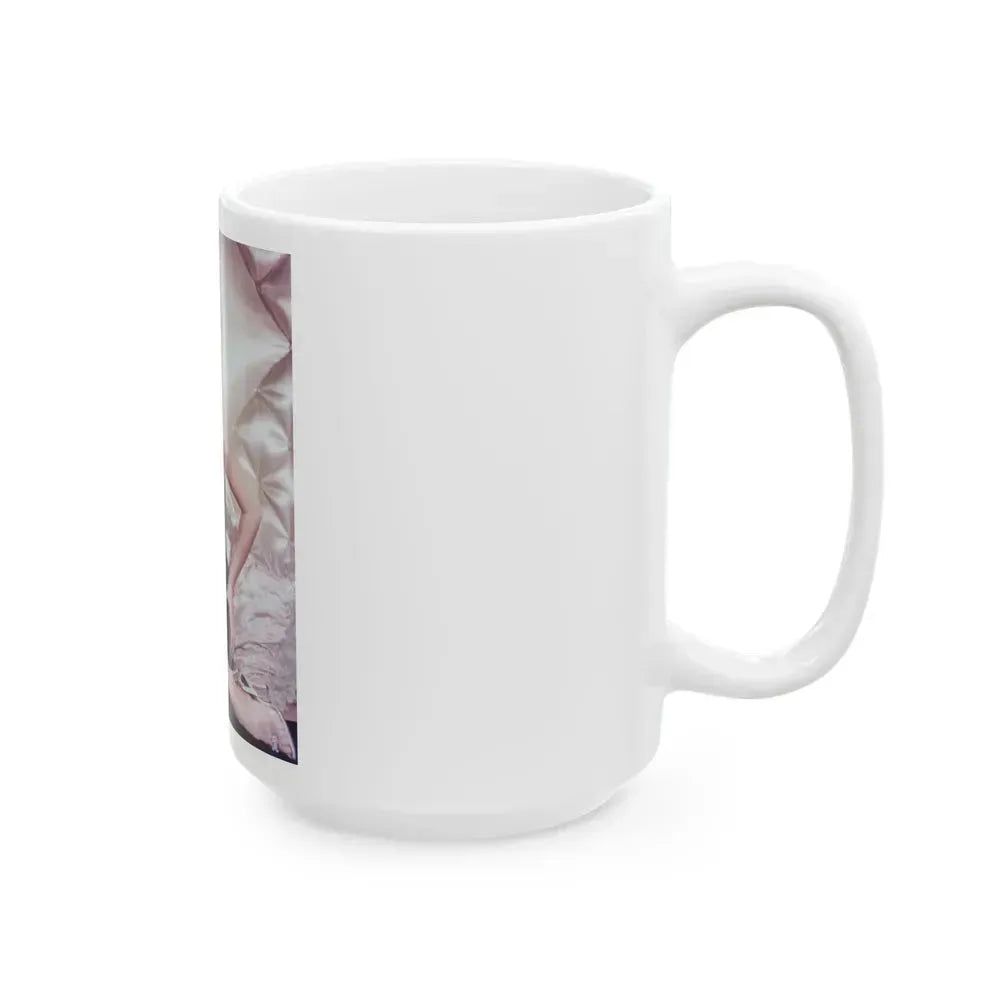 Diana Dors #25 1 (Vintage Female Icon) White Coffee Mug - Go Mug Yourself