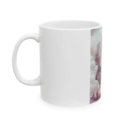 Diana Dors #25 1 (Vintage Female Icon) White Coffee Mug - Go Mug Yourself