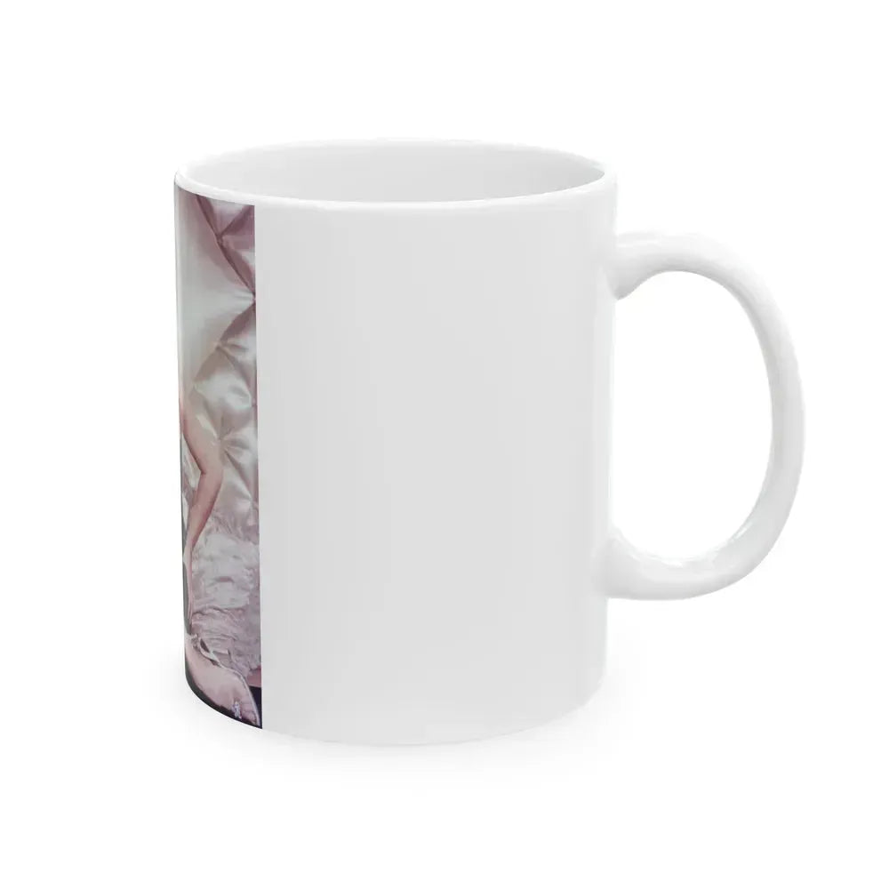 Diana Dors #25 1 (Vintage Female Icon) White Coffee Mug - Go Mug Yourself