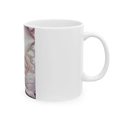 Diana Dors #25 1 (Vintage Female Icon) White Coffee Mug - Go Mug Yourself