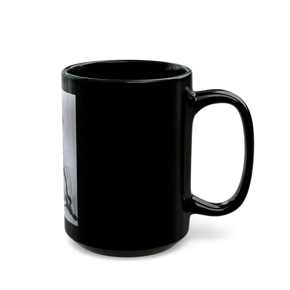 Diana Dors #27 (Vintage Female Icon) Black Coffee Mug - Go Mug Yourself