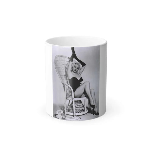 Diana Dors #27 (Vintage Female Icon) Color Changing Mug 11oz 11oz - Go Mug Yourself