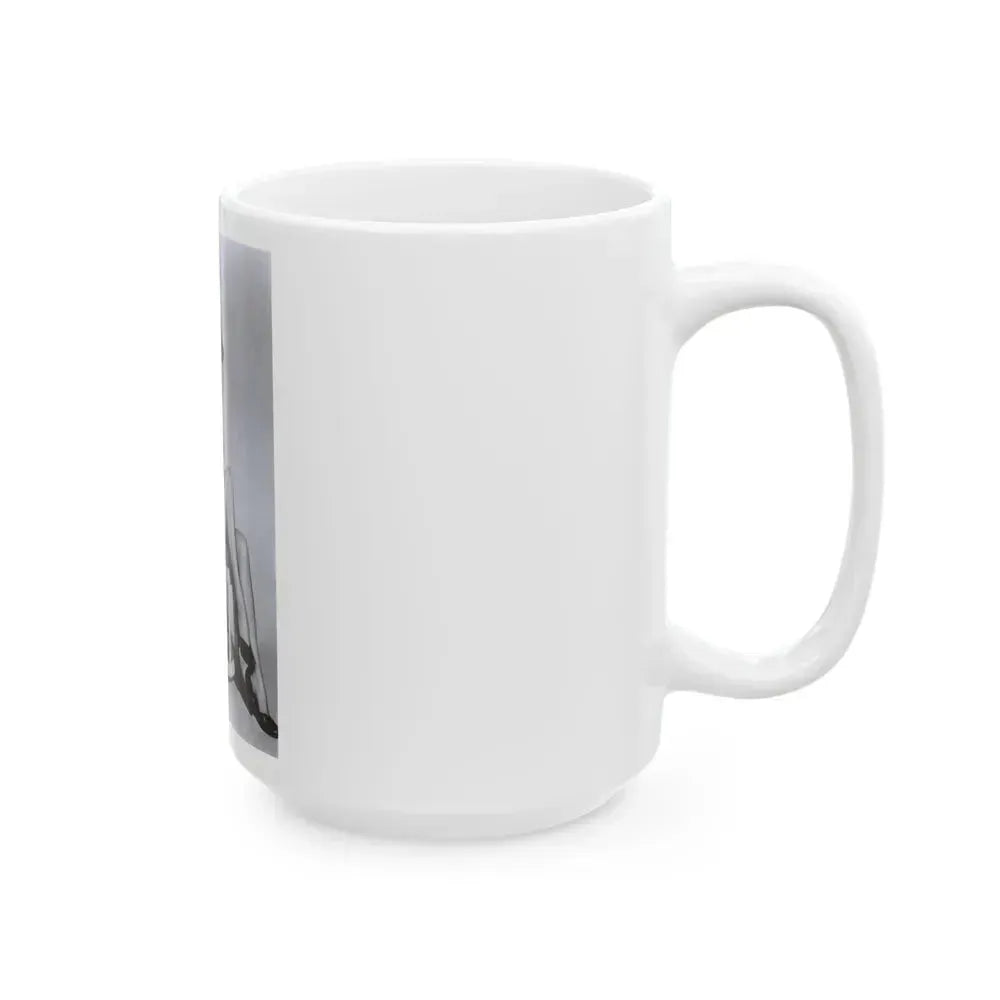 Diana Dors #27 (Vintage Female Icon) White Coffee Mug - Go Mug Yourself