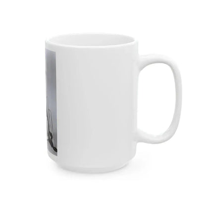 Diana Dors #27 (Vintage Female Icon) White Coffee Mug - Go Mug Yourself