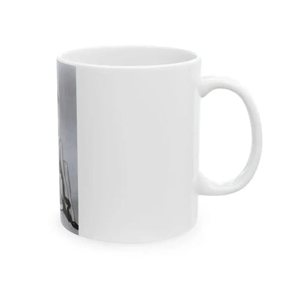 Diana Dors #27 (Vintage Female Icon) White Coffee Mug - Go Mug Yourself