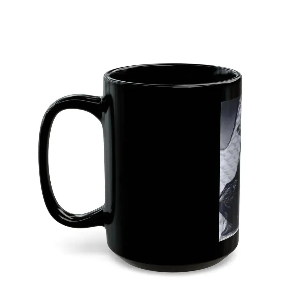 Diana Dors #29 (Vintage Female Icon) Black Coffee Mug - Go Mug Yourself