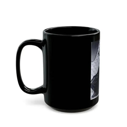 Diana Dors #29 (Vintage Female Icon) Black Coffee Mug - Go Mug Yourself