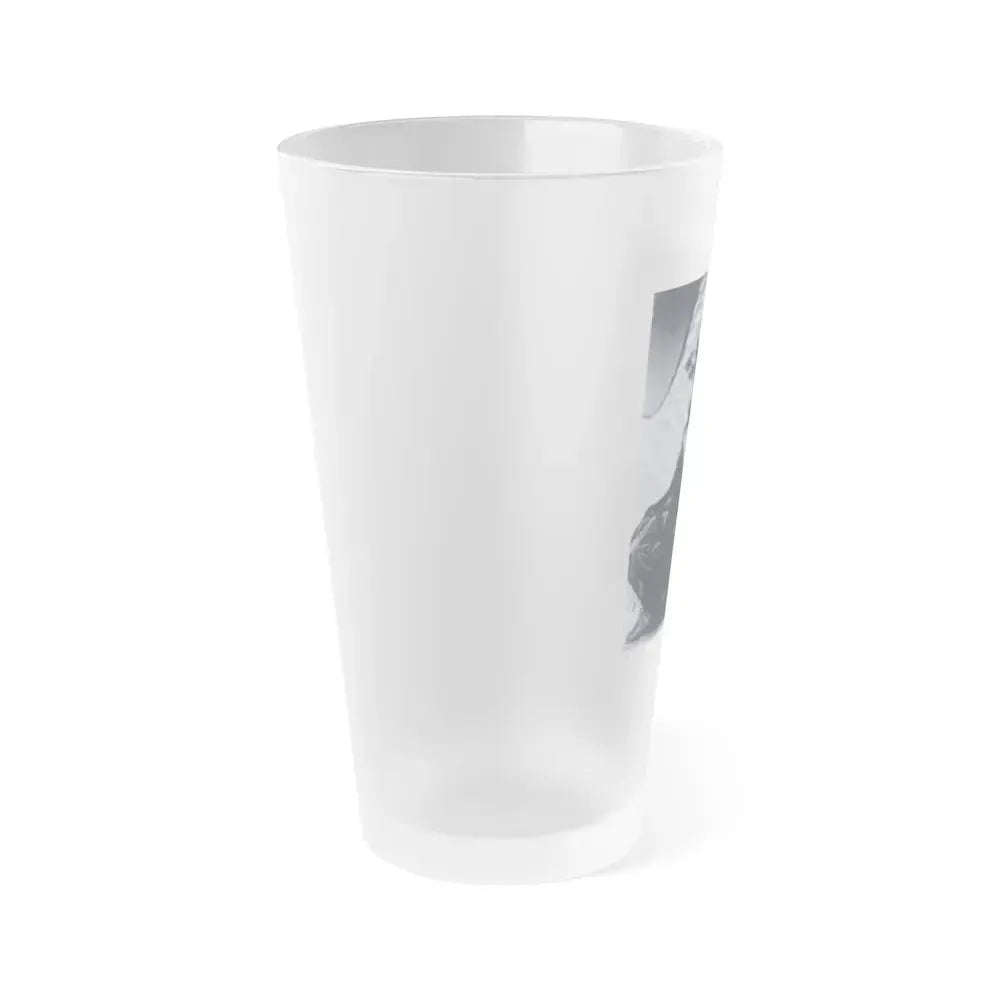 Diana Dors #29 (Vintage Female Icon) Frosted Pint Glass 16oz - Go Mug Yourself