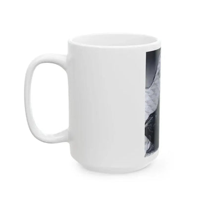 Diana Dors #29 (Vintage Female Icon) White Coffee Mug - Go Mug Yourself