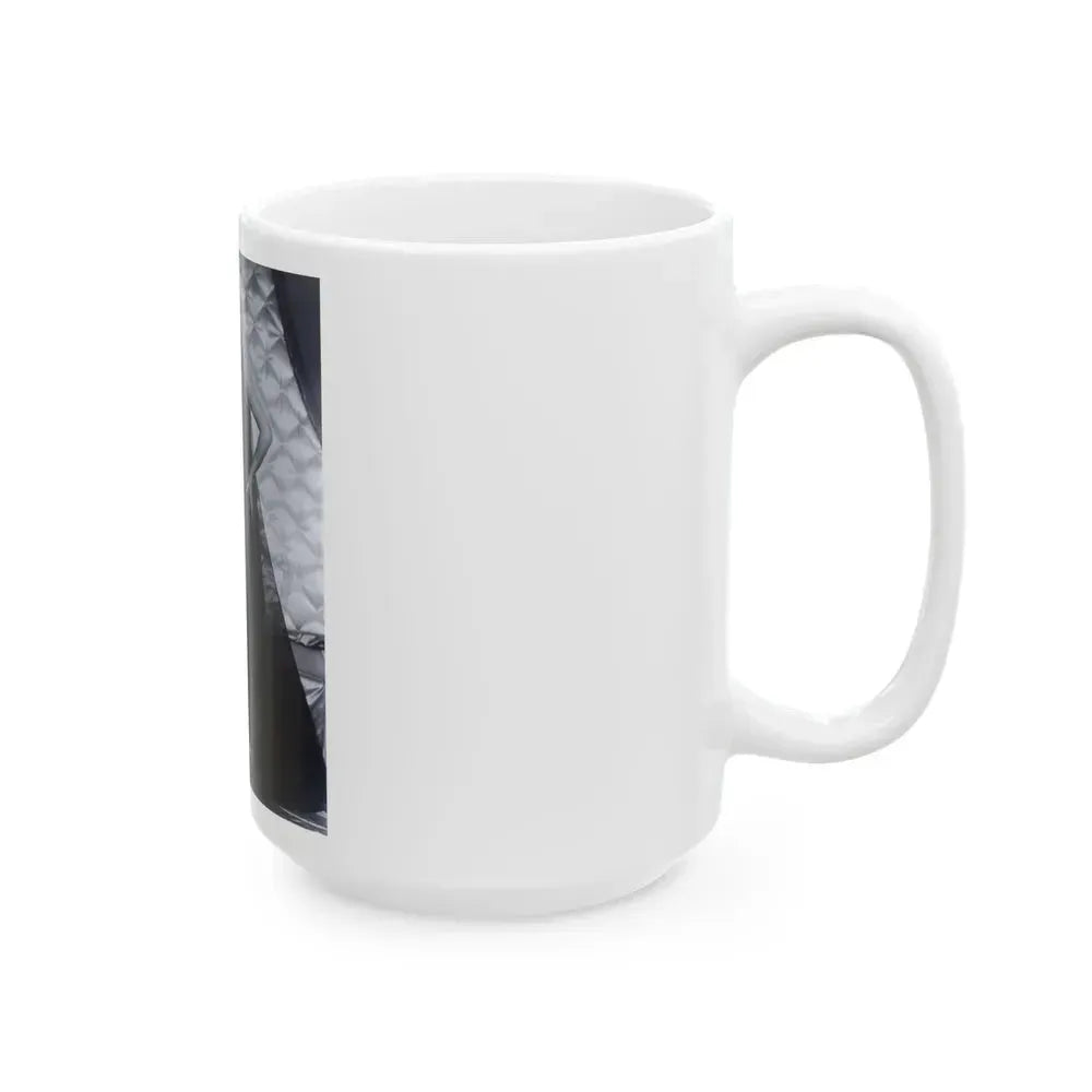 Diana Dors #29 (Vintage Female Icon) White Coffee Mug - Go Mug Yourself
