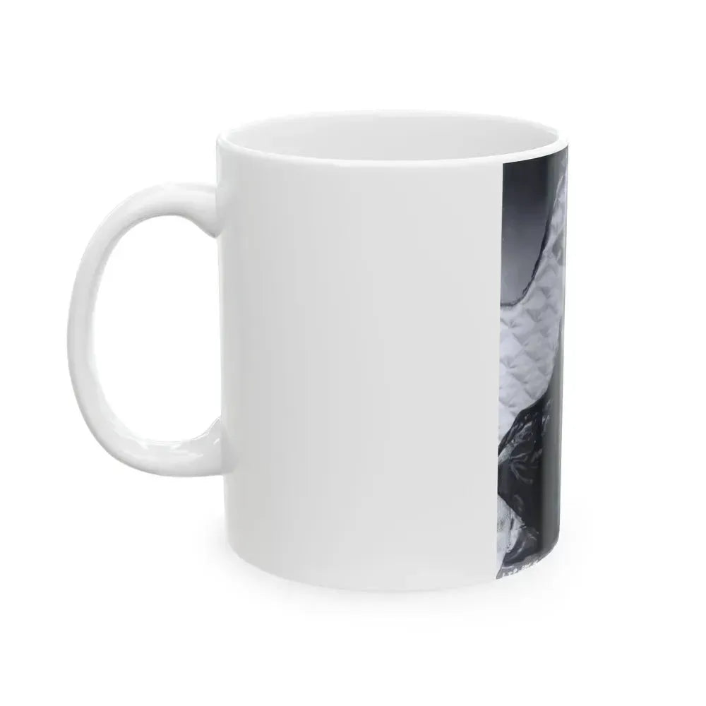Diana Dors #29 (Vintage Female Icon) White Coffee Mug - Go Mug Yourself