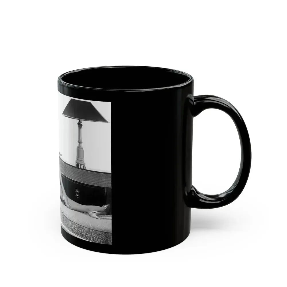 Diana Dors #30 (Vintage Female Icon) Black Coffee Mug - Go Mug Yourself
