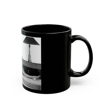 Diana Dors #30 (Vintage Female Icon) Black Coffee Mug - Go Mug Yourself