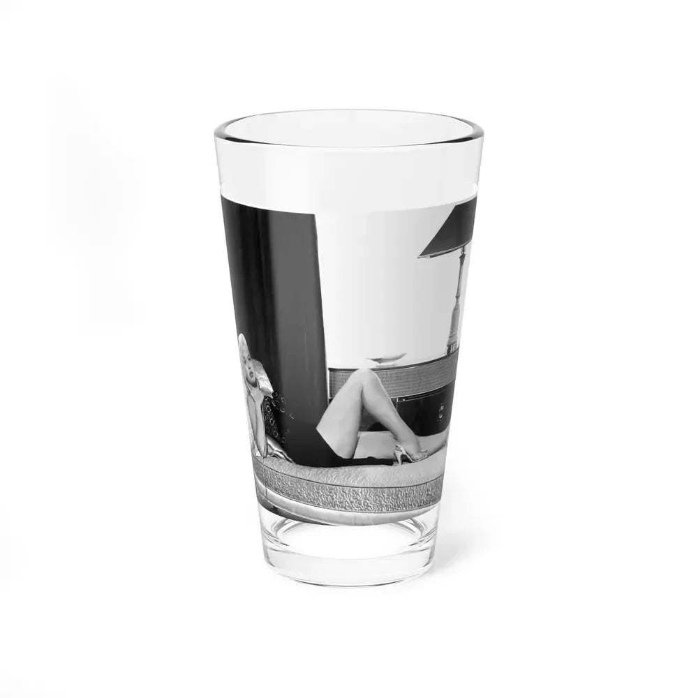 Diana Dors #30 (Vintage Female Icon) Pint Glass 16oz 16oz - Go Mug Yourself