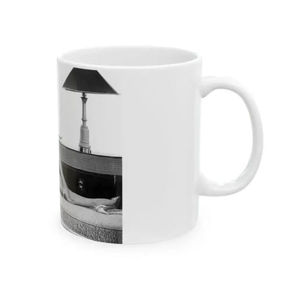 Diana Dors #30 (Vintage Female Icon) White Coffee Mug - Go Mug Yourself