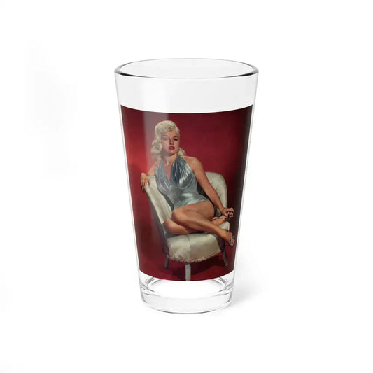 Diana Dors #39 (Vintage Female Icon) Pint Glass 16oz 16oz - Go Mug Yourself