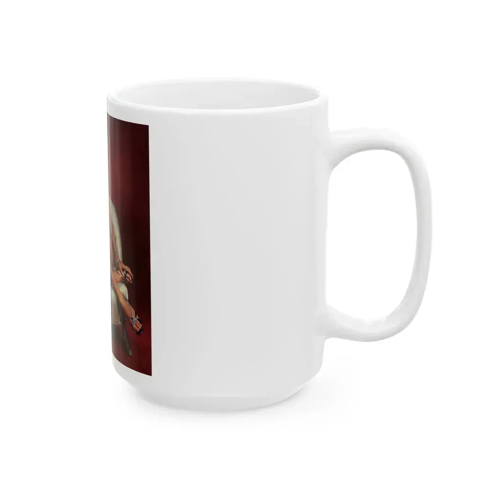 Diana Dors #39 (Vintage Female Icon) White Coffee Mug - Go Mug Yourself