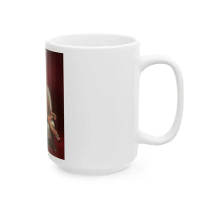 Diana Dors #39 (Vintage Female Icon) White Coffee Mug - Go Mug Yourself