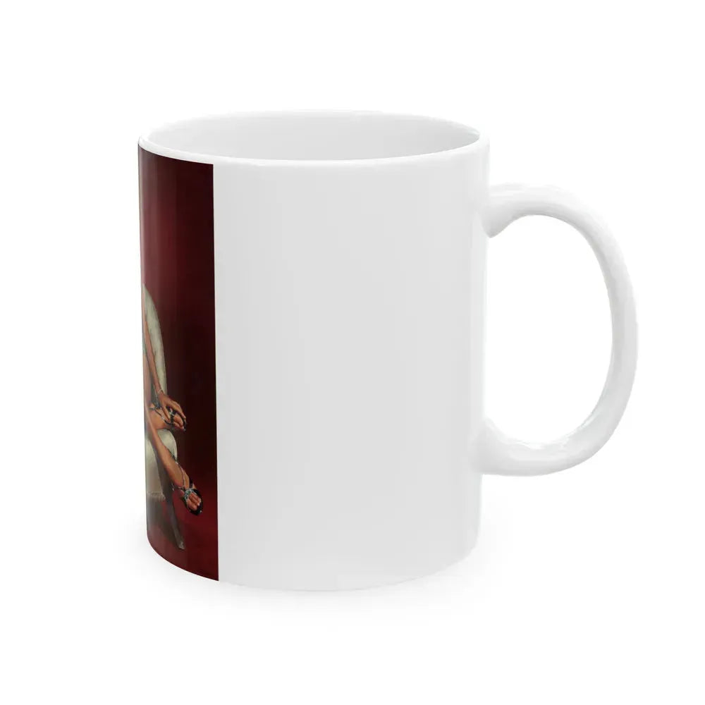 Diana Dors #39 (Vintage Female Icon) White Coffee Mug - Go Mug Yourself