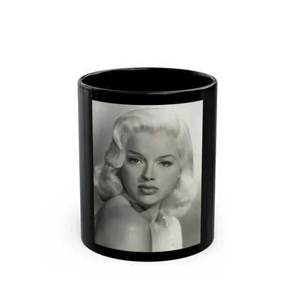 Diana Dors #43 (Vintage Female Icon) Black Coffee Mug 11oz - Go Mug Yourself