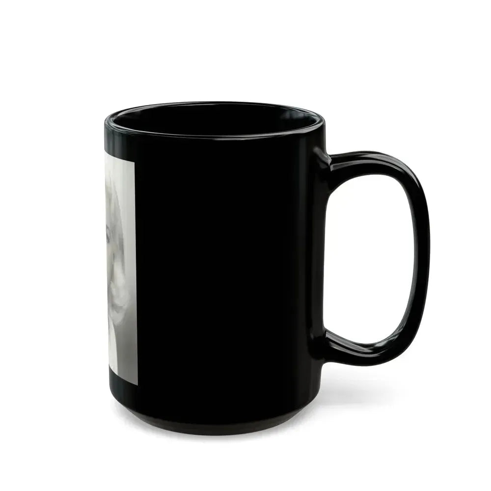 Diana Dors #43 (Vintage Female Icon) Black Coffee Mug - Go Mug Yourself