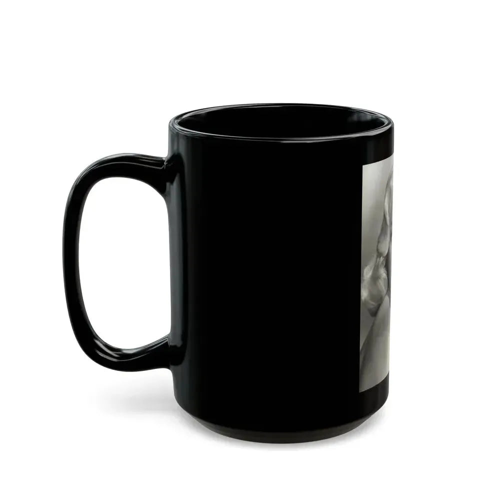 Diana Dors #43 (Vintage Female Icon) Black Coffee Mug - Go Mug Yourself