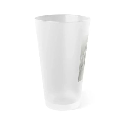 Diana Dors #43 (Vintage Female Icon) Frosted Pint Glass 16oz - Go Mug Yourself