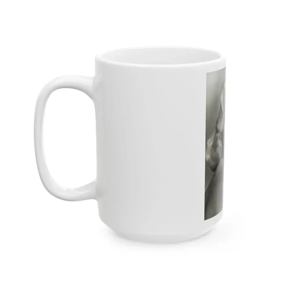 Diana Dors #43 (Vintage Female Icon) White Coffee Mug - Go Mug Yourself