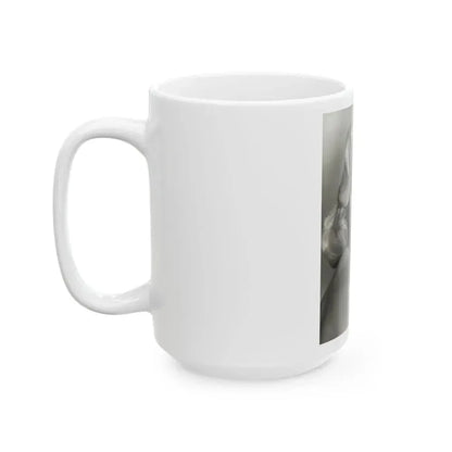Diana Dors #43 (Vintage Female Icon) White Coffee Mug - Go Mug Yourself