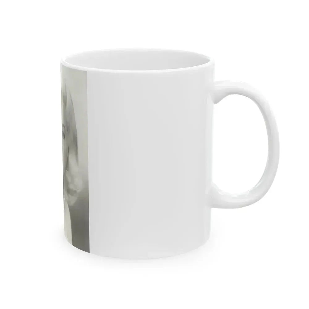 Diana Dors #43 (Vintage Female Icon) White Coffee Mug - Go Mug Yourself