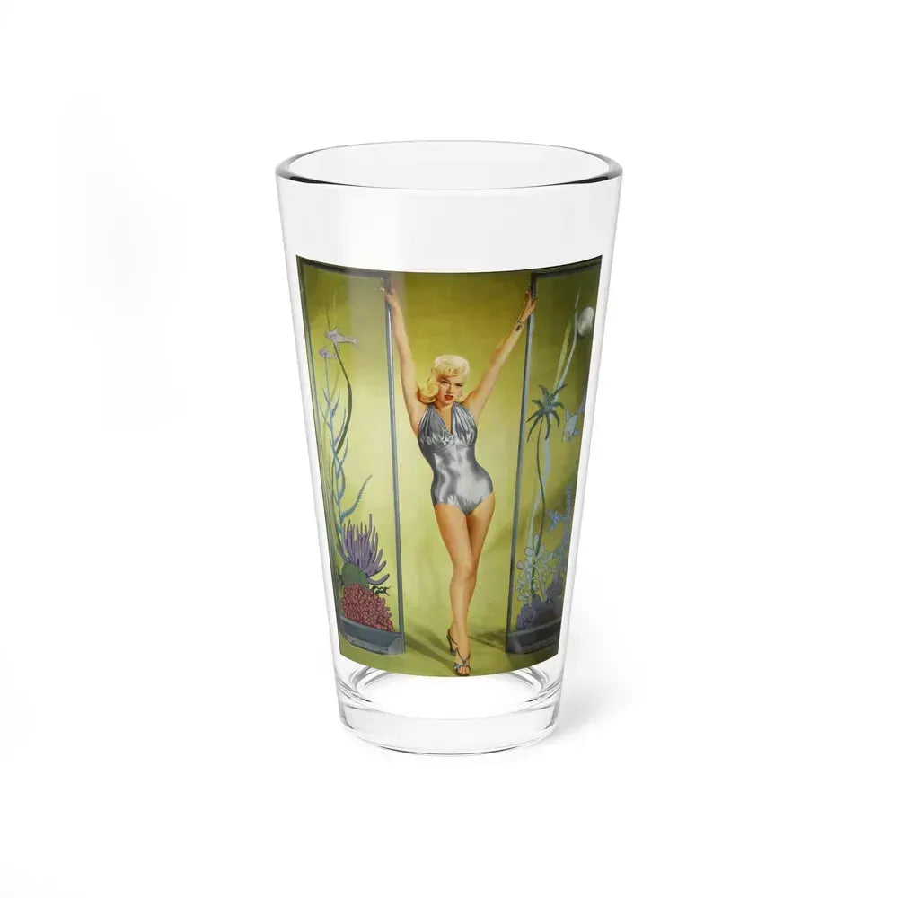 Diana Dors #45 (Vintage Female Icon) Pint Glass 16oz 16oz - Go Mug Yourself