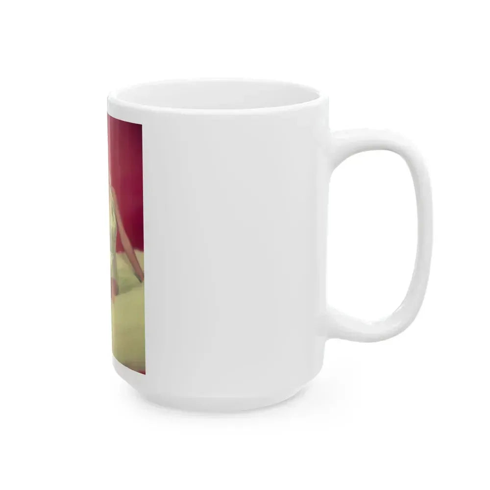 Diana Dors #95 1 (Vintage Female Icon) White Coffee Mug - Go Mug Yourself