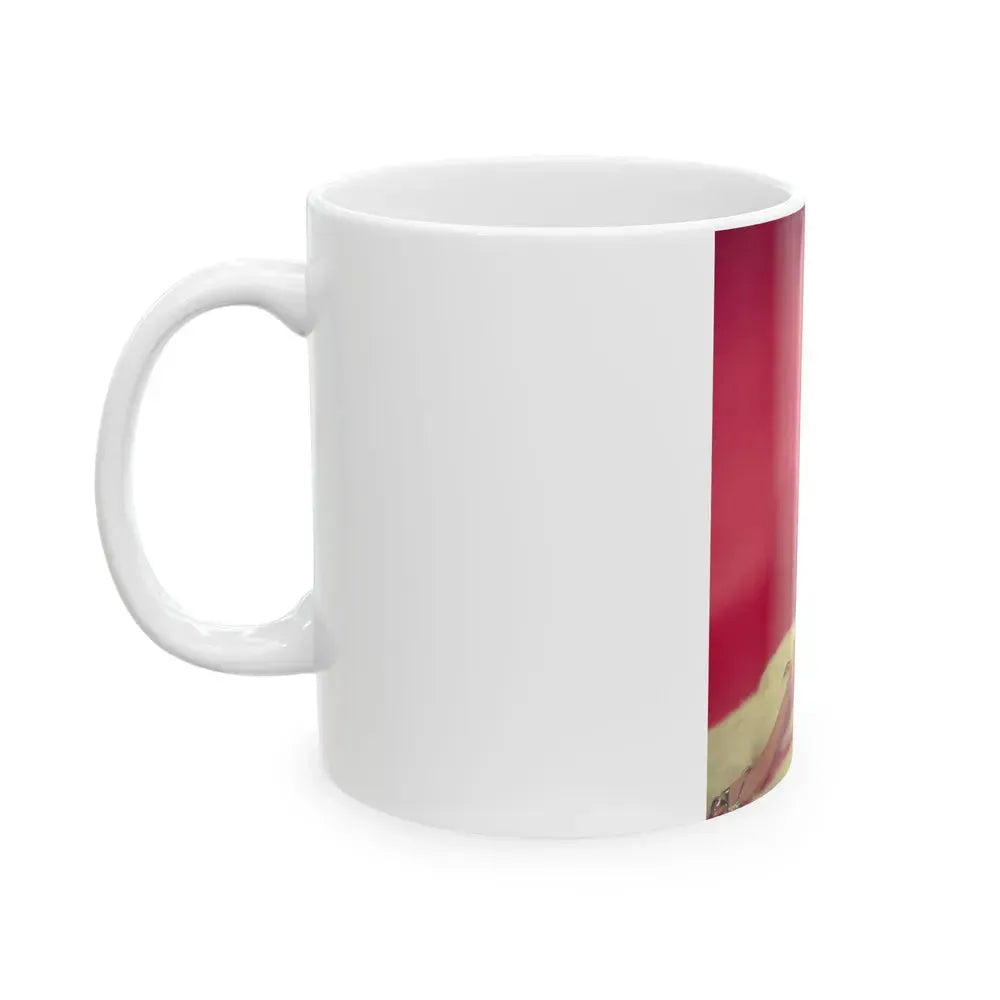 Diana Dors #95 1 (Vintage Female Icon) White Coffee Mug - Go Mug Yourself