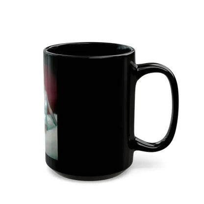 Diana Dors #95 (Vintage Female Icon) Black Coffee Mug - Go Mug Yourself