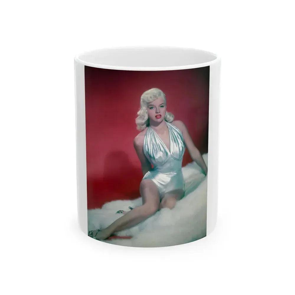 Diana Dors #95 (Vintage Female Icon) White Coffee Mug 11oz - Go Mug Yourself