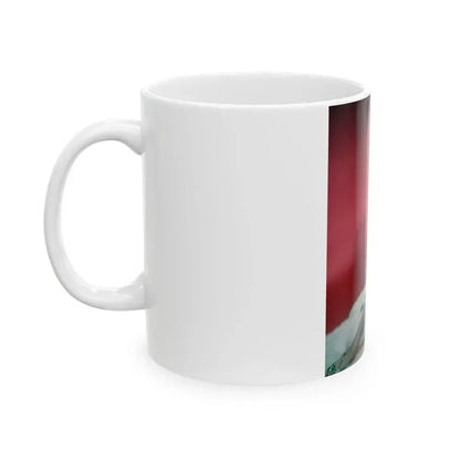 Diana Dors #95 (Vintage Female Icon) White Coffee Mug - Go Mug Yourself