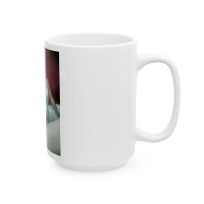 Diana Dors #95 (Vintage Female Icon) White Coffee Mug - Go Mug Yourself