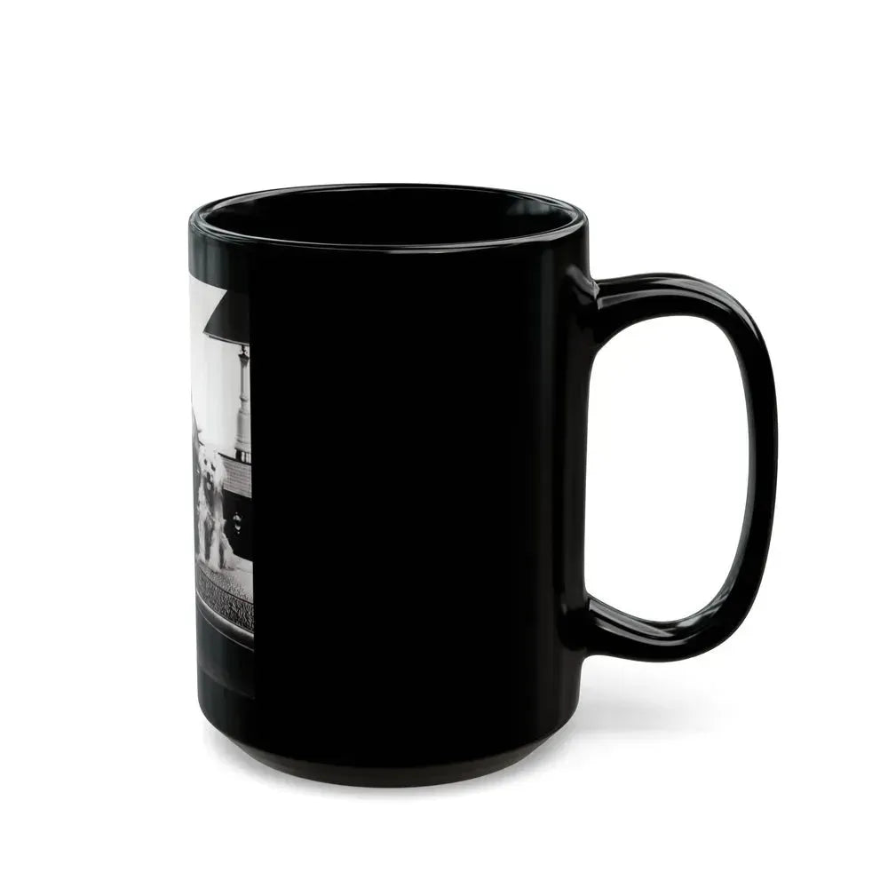 Diana Dors #99 (Vintage Female Icon) Black Coffee Mug - Go Mug Yourself