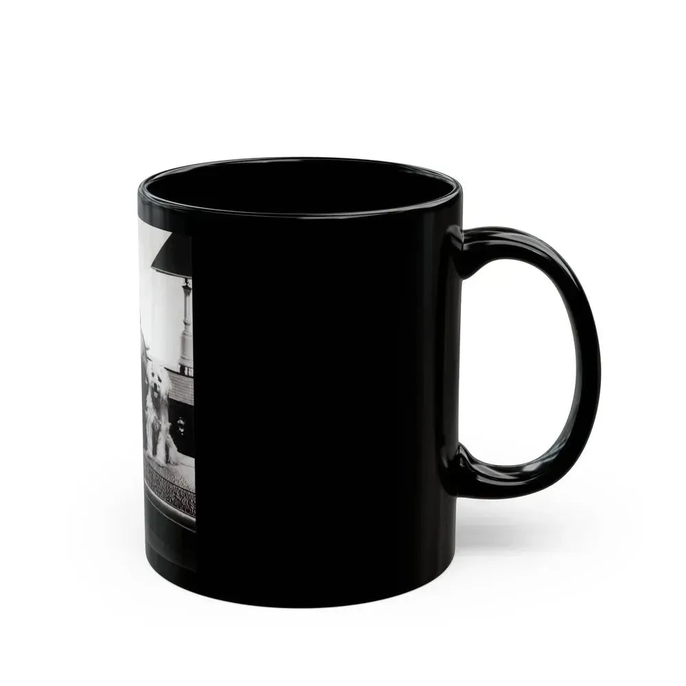 Diana Dors #99 (Vintage Female Icon) Black Coffee Mug - Go Mug Yourself