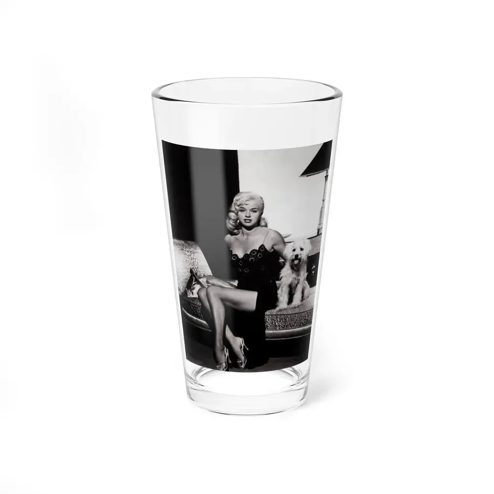 Diana Dors #99 (Vintage Female Icon) Pint Glass 16oz 16oz - Go Mug Yourself