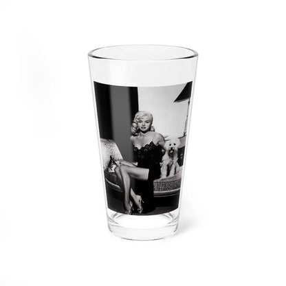 Diana Dors #99 (Vintage Female Icon) Pint Glass 16oz 16oz - Go Mug Yourself