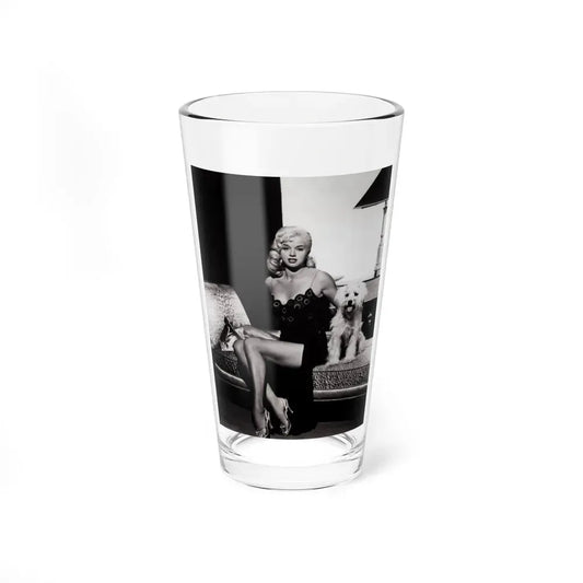 Diana Dors #99 (Vintage Female Icon) Pint Glass 16oz 16oz - Go Mug Yourself