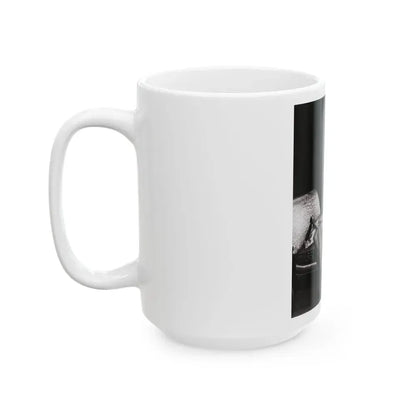 Diana Dors #99 (Vintage Female Icon) White Coffee Mug - Go Mug Yourself