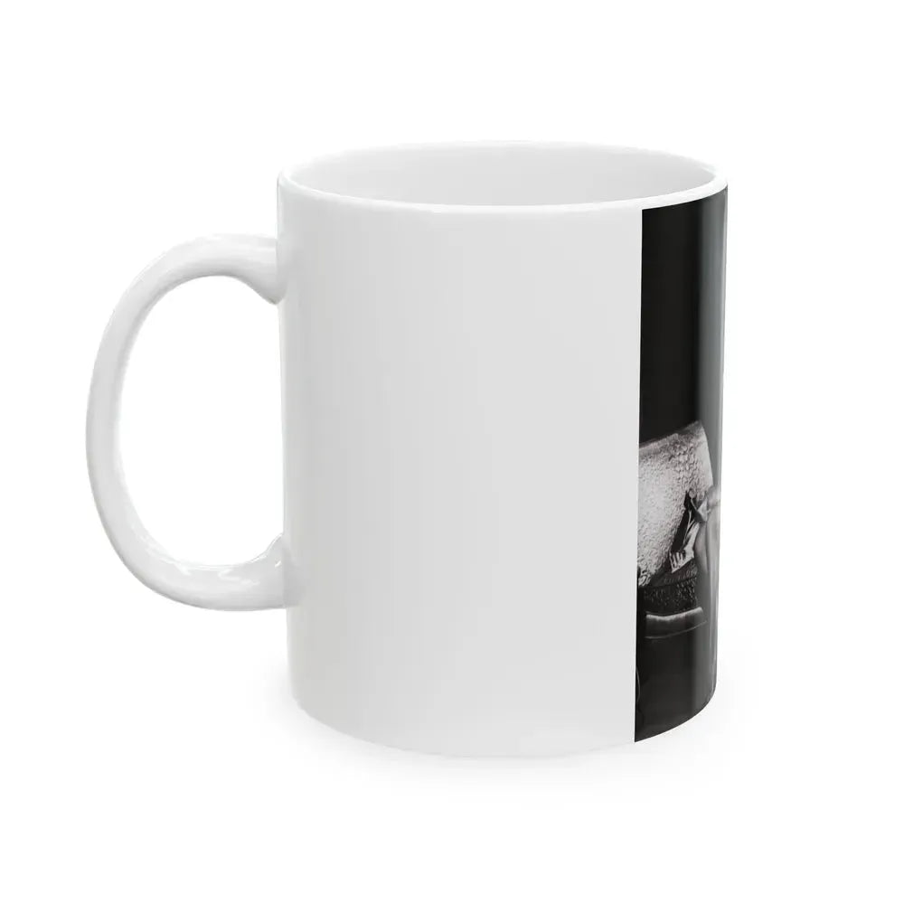 Diana Dors #99 (Vintage Female Icon) White Coffee Mug - Go Mug Yourself