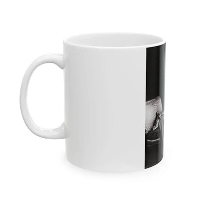 Diana Dors #99 (Vintage Female Icon) White Coffee Mug - Go Mug Yourself